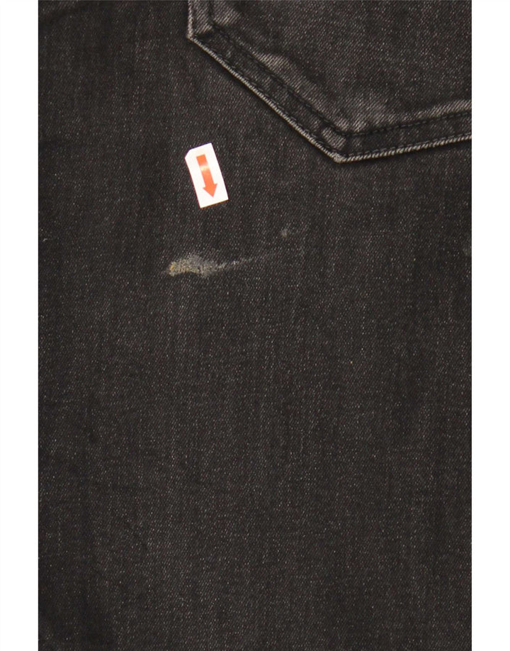 Jack & Jones Uomo GLENN Slim Jeans W32 L32 Cotone Nero