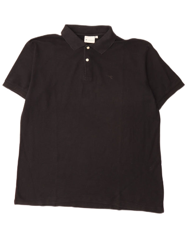 Polo Diadora Uomo Regular Fit IT 54 XL Cotone Nero