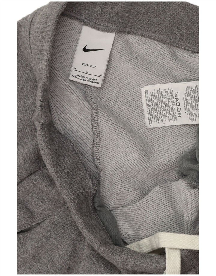 NIKE Mens Tracksuit Trousers Joggers Medium  Grey Cotton