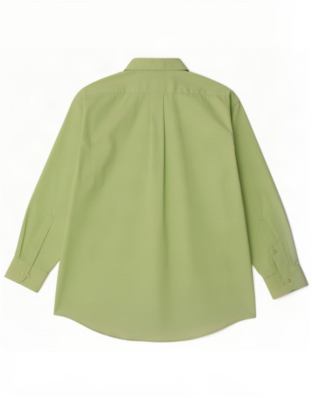 Camicia Chaps da uomo vestibilità regolare taglia 16 1/2 grande cotone verde