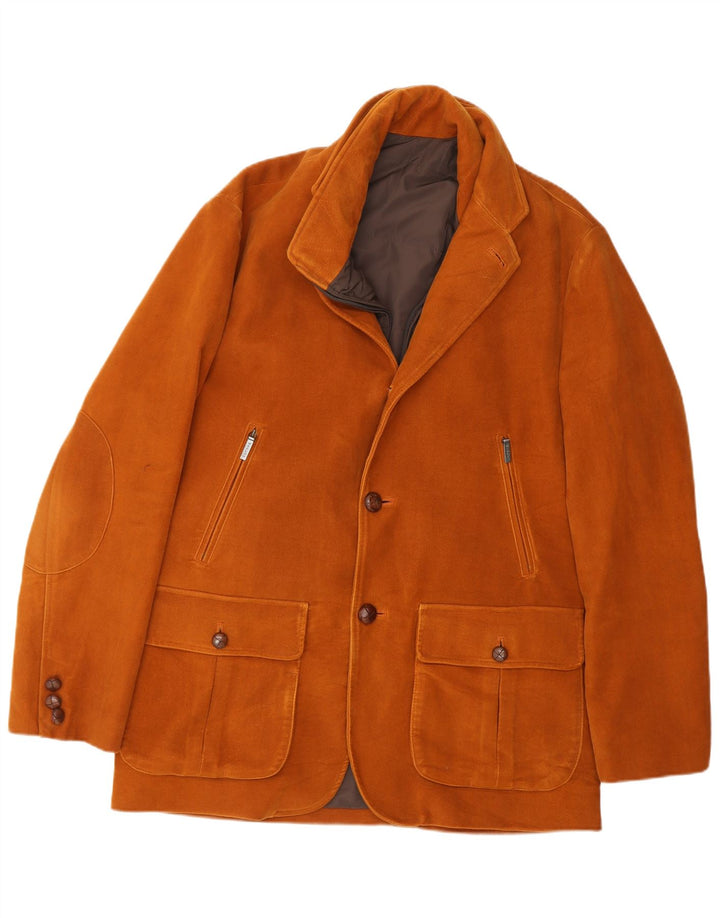 Giacca utility da uomo Mabrun IT 48 Cotone Marrone Medio