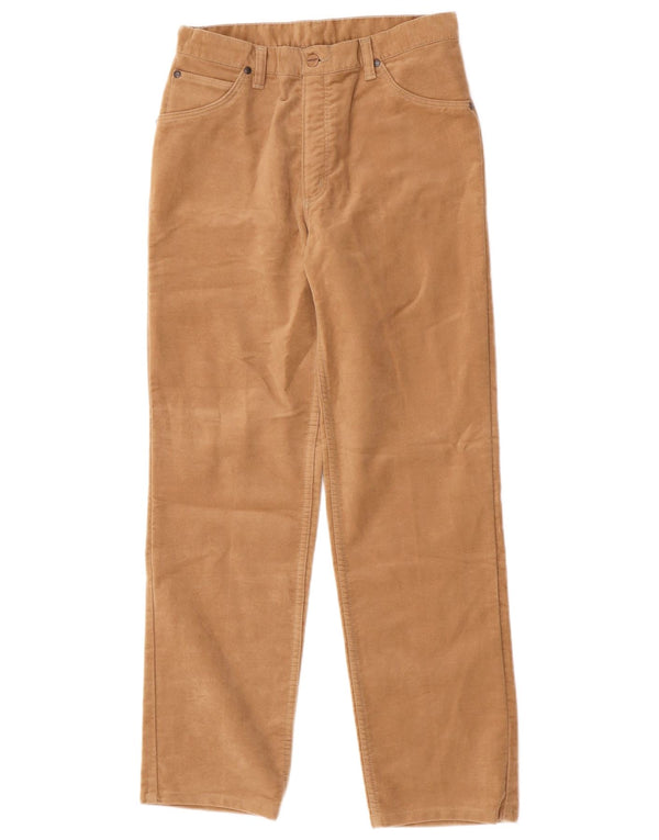 Pantaloni casual dritti da donna Wrangler W31 L30 cotone marrone