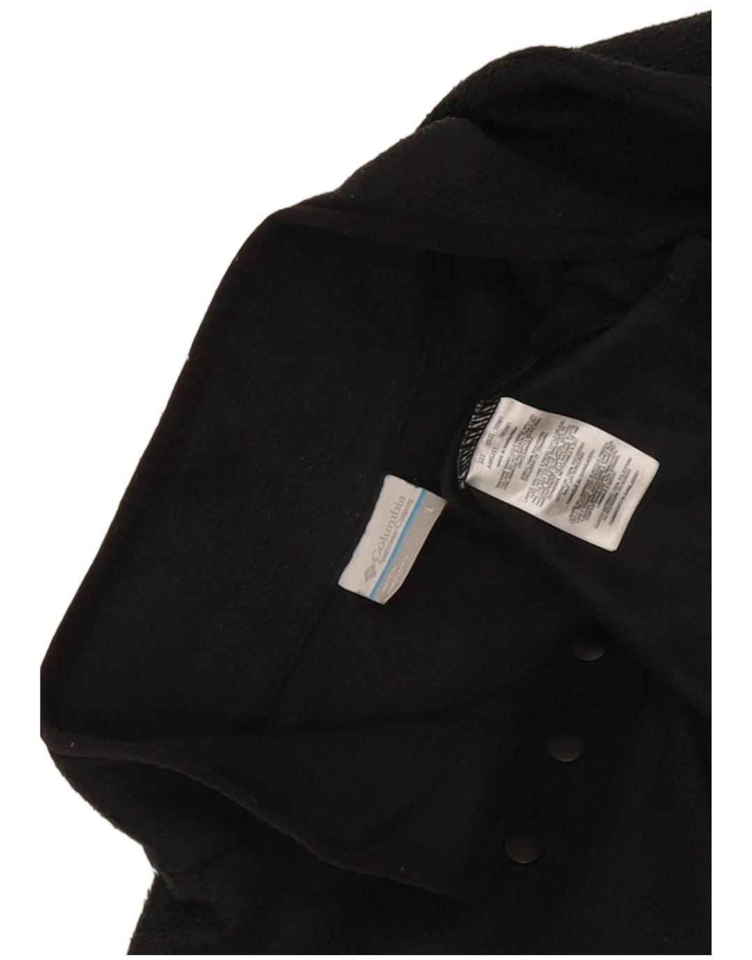 Maglione in pile da uomo Columbia con collo a bottoni, grande poliestere grigio