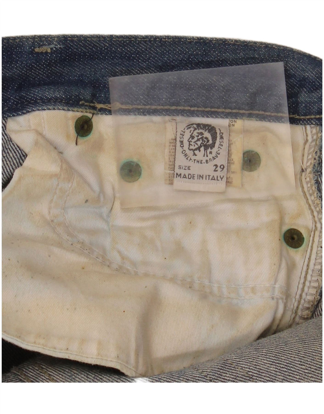 Jeans Bootcut da donna Diesel W32 L32 cotone blu