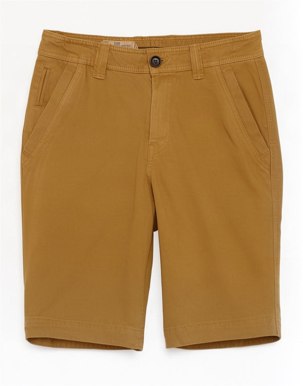 Pantaloncini chino da uomo Fat Face W32 cotone beige medio