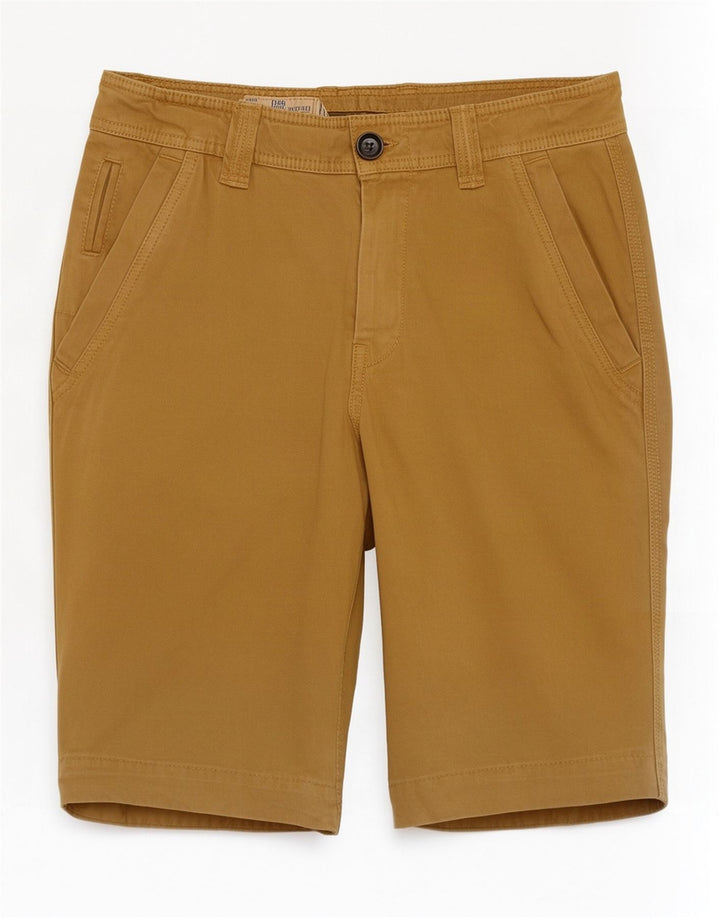 Pantaloncini chino da uomo Fat Face W32 cotone beige medio