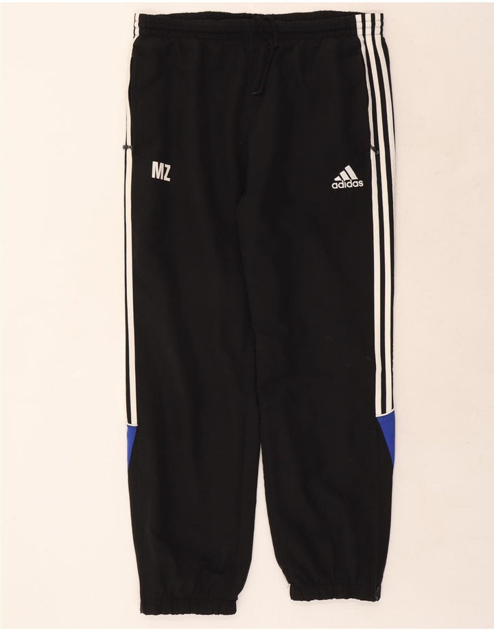 Pantaloni da tuta da uomo Adidas Joggers UK 40/42 Medium Nero Poliestere