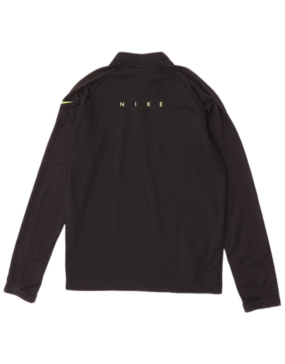 Top della tuta pullover con grafica Nike da ragazzo Dri Fit 12-13 anni grande nera