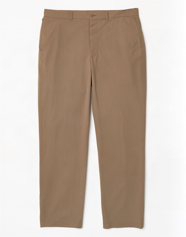 Pantaloni chino dritti da uomo Marlboro Classics W36 L33 in cotone beige
