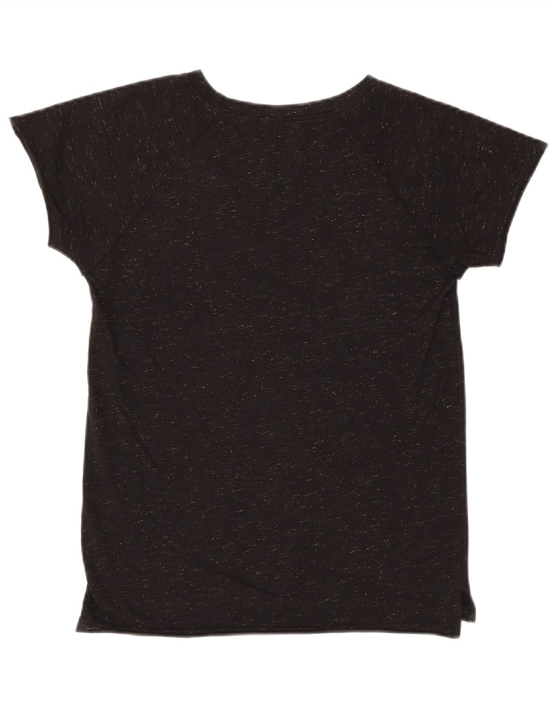 HARD ROCK CAFE T-shirt grafica da donna Panama Top UK 12 Medium Nero