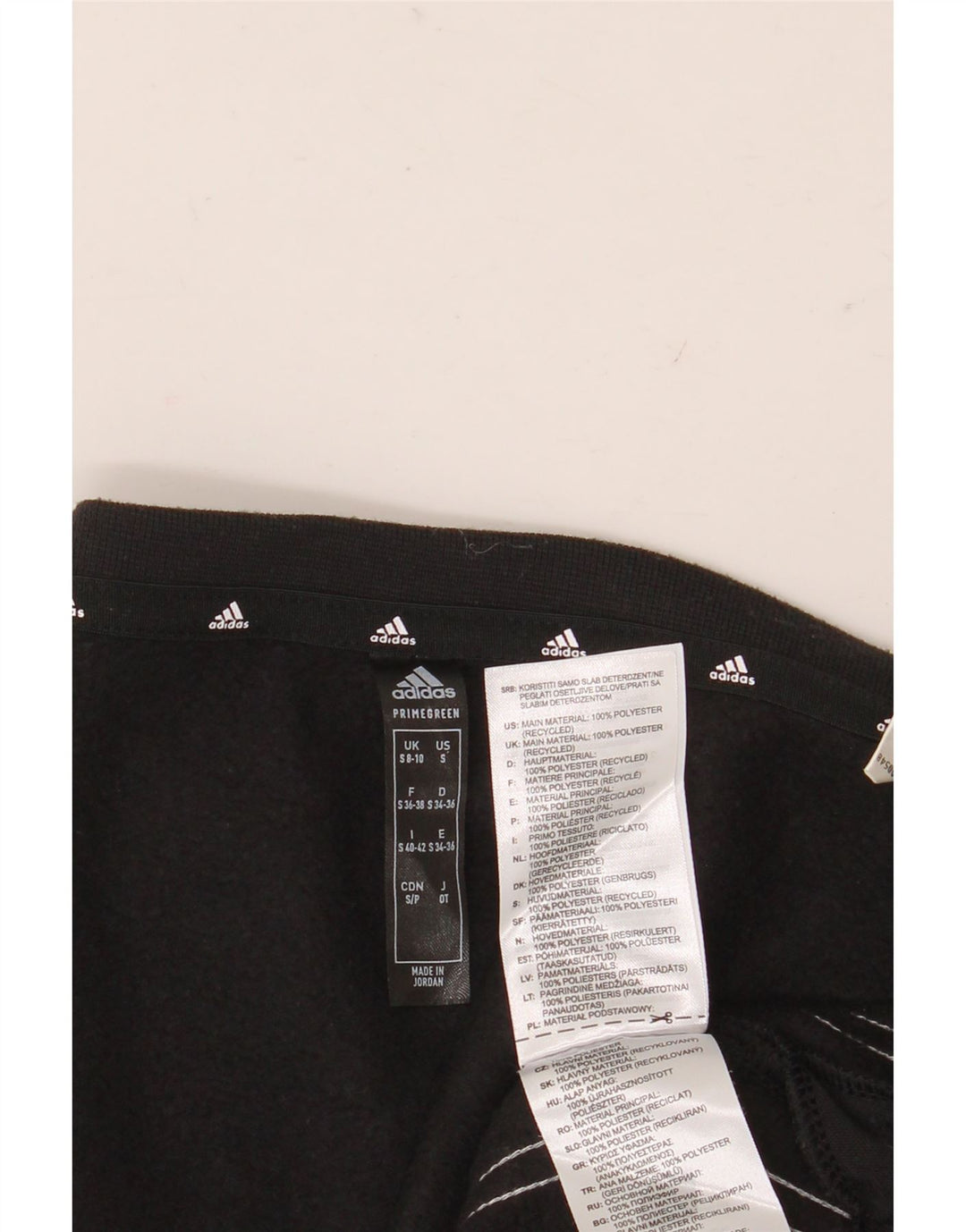 Felpa da donna Adidas Jumper UK 8/10 Small Poliestere nero