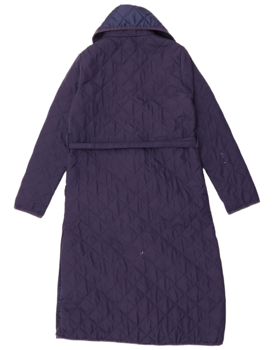 Cappotto trapuntato da donna Monsoon UK 10 piccolo poliestere blu