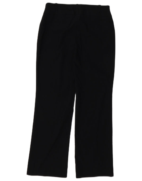Pantaloni chino bootcut da donna Marks & Spencer UK 12 medi W29 L28 neri