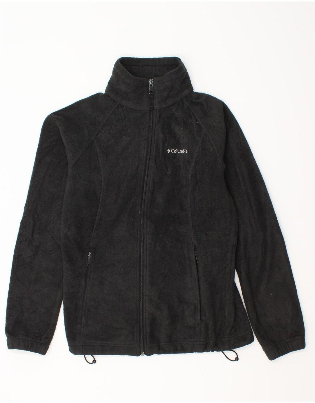Giacca in pile da donna COLUMBIA UK 10 piccola poliestere nera
