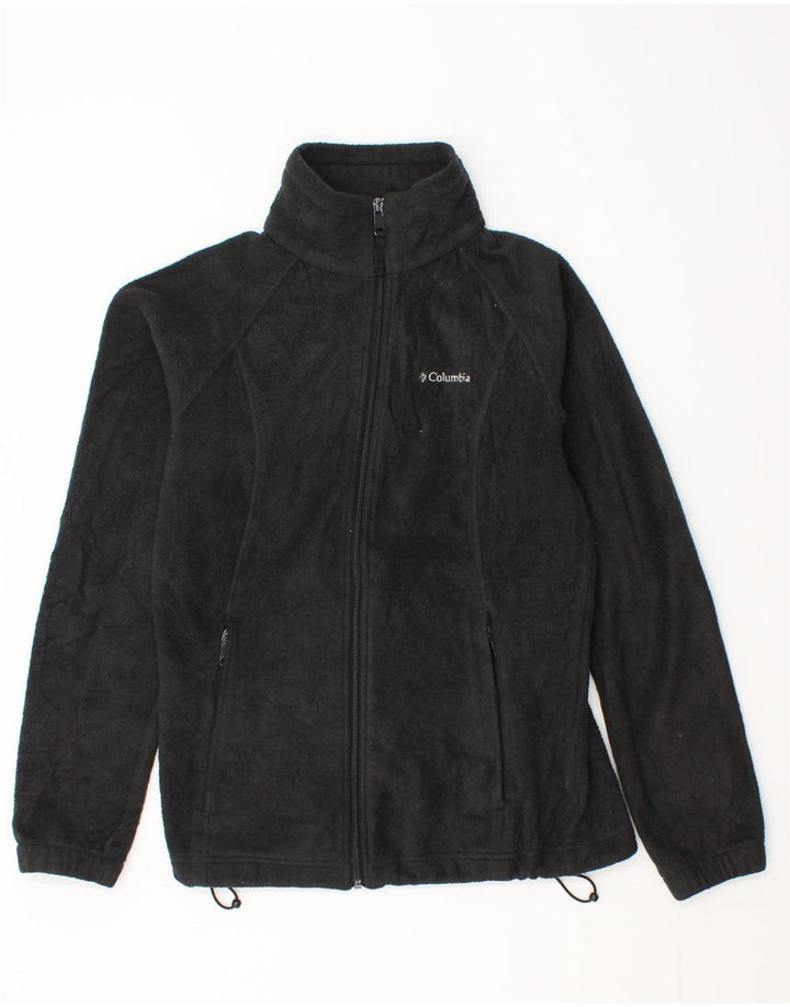 Giacca in pile da donna COLUMBIA UK 10 piccola poliestere nera