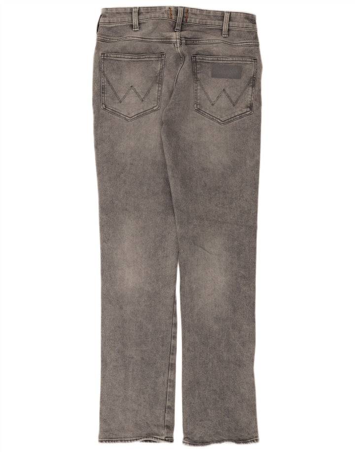 Jeans dritti Zathan da uomo Wrangler W30 L32 cotone grigio