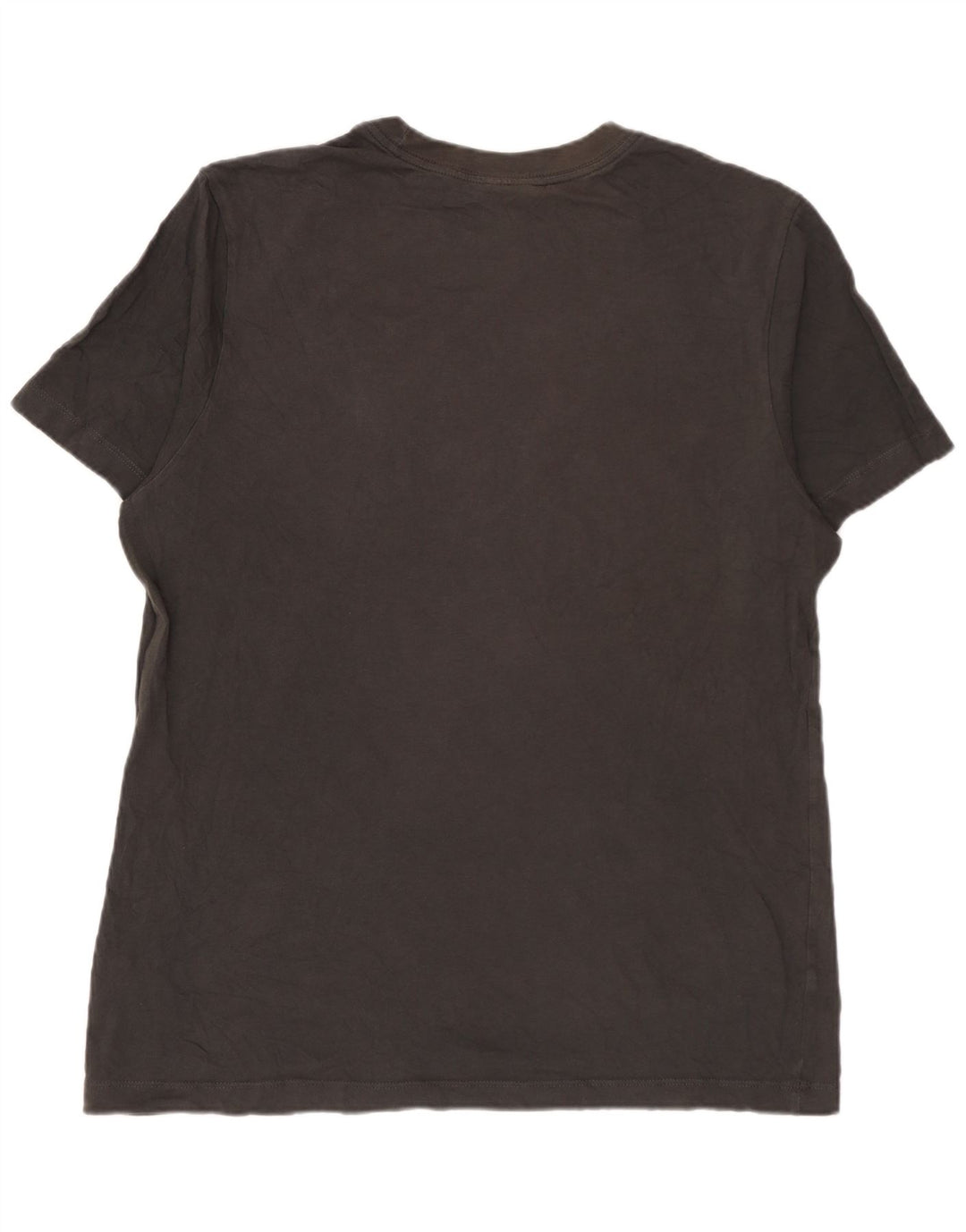 T-shirt grafica da uomo NIKE Top in cotone nero medio