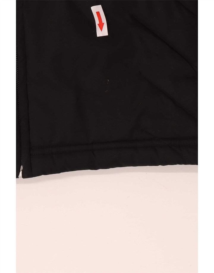 Gilet imbottito da donna Adidas UK 12 medio nero poliestere