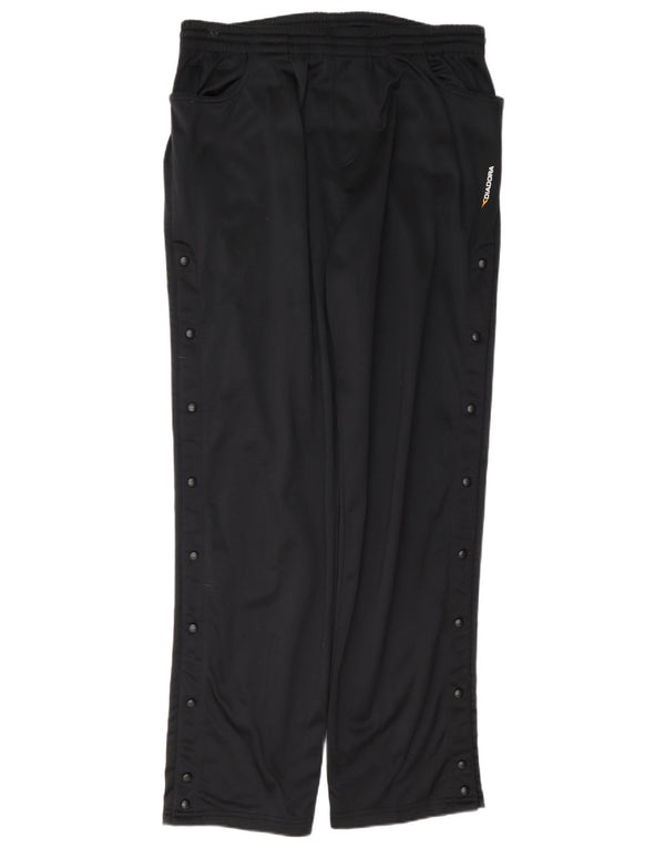 Pantaloni da tuta da uomo Diadora UK 42 Large Nero Poliestere