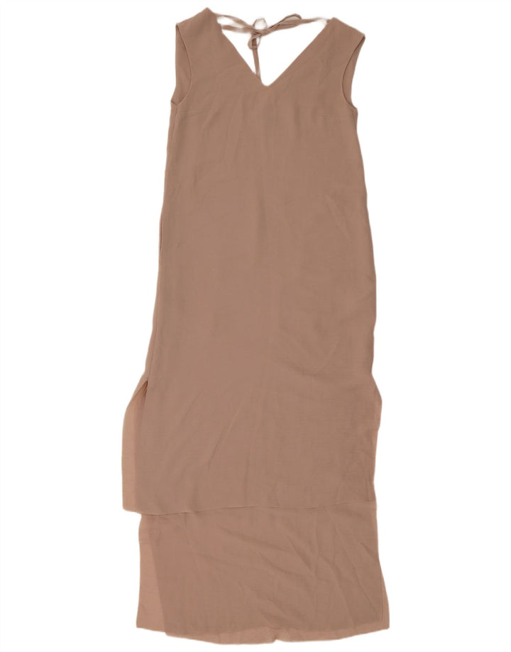 Abito lungo senza maniche da donna Cos EU 34 XS Poliestere beige