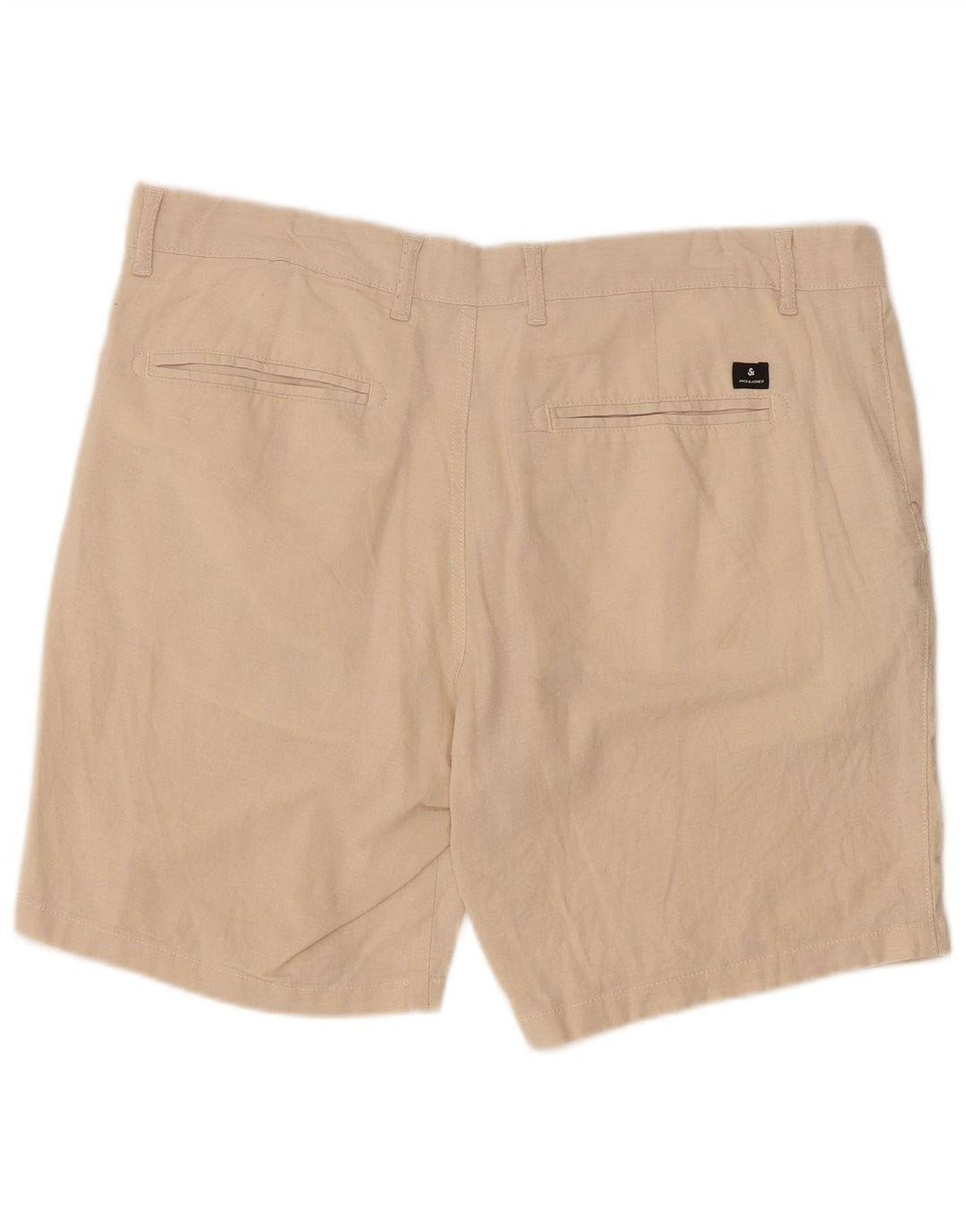 Pantaloncini chino vestibilità regolare da uomo Jack & Jones grandi W36 in cotone beige
