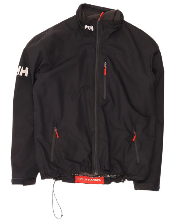 Giacca a vento grafica da uomo Helly Hansen UK 42 XL poliestere nero