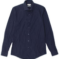 Camicia REISS da uomo slim fit piccola in cotone blu navy