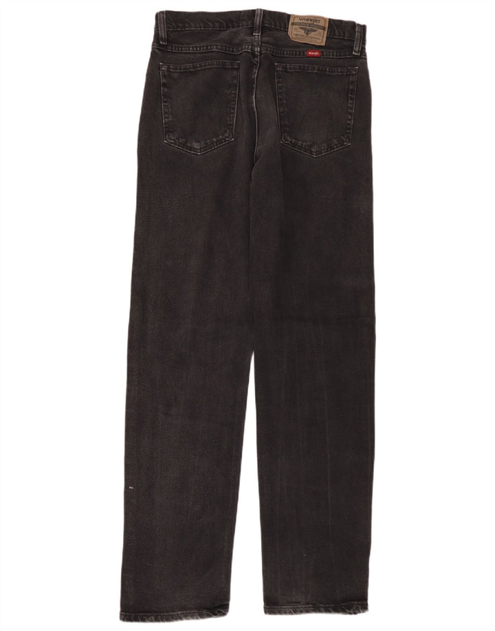 Jeans dritti da uomo Wrangler W32 L34 cotone nero
