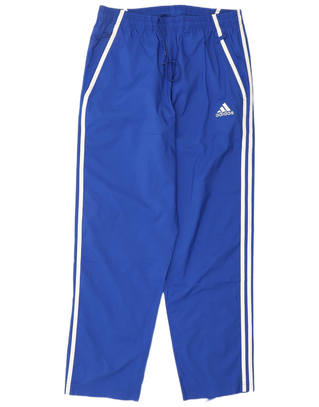 Pantaloni da tuta da uomo Adidas UK 42/44 Large Blu Poliestere