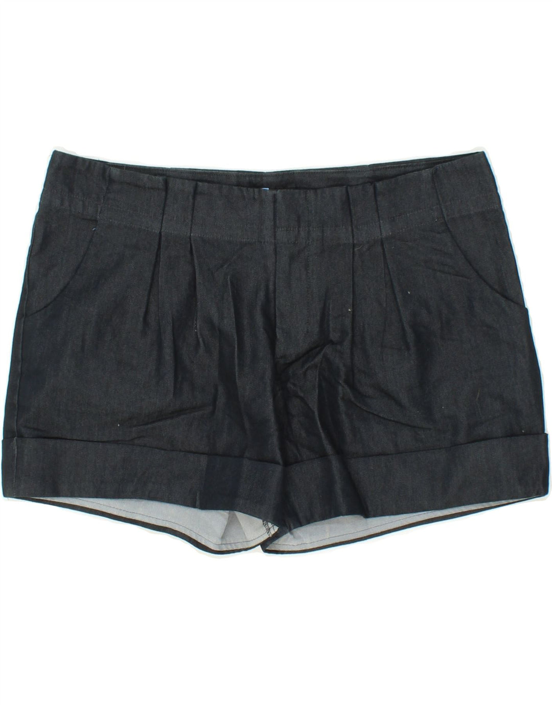 MOSSIMO Womens Pegged Casual Shorts US 12 Large W36  Navy Blue Cotton Vintage Mossimo and Second-Hand Mossimo from Messina Hembry 