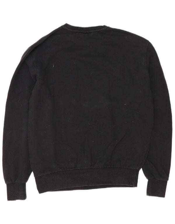 Felpa da uomo Ellesse Maglione medio cotone nero