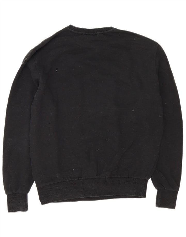 Felpa da uomo Ellesse Maglione medio cotone nero