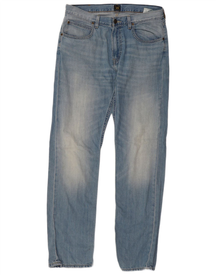 Jeans dritti Lee Blake da uomo W34 L34 cotone blu