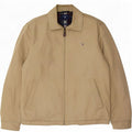Gant Mens Bomber Jacket UK 40 Large Beige Cotton
