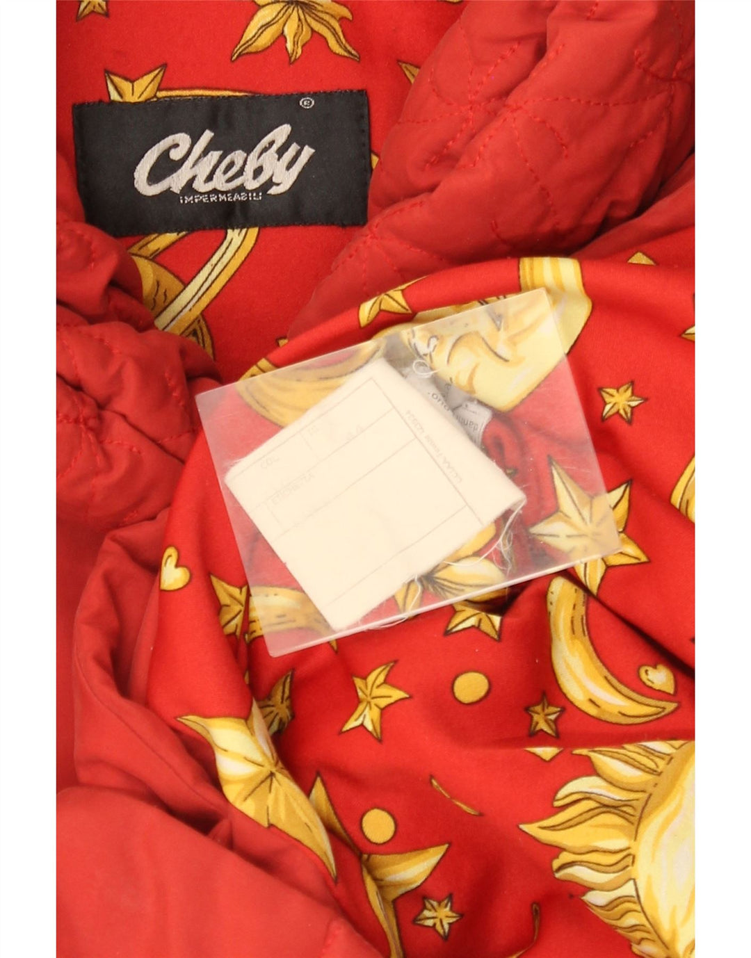 Cappotto imbottito vintage da donna EU 44 XL Rosso