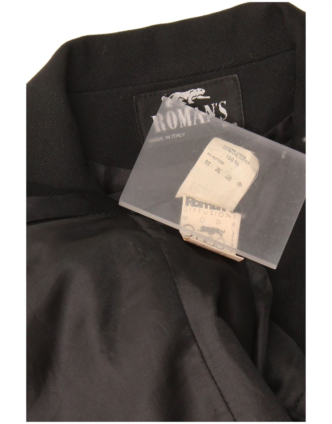 Giacca blazer a 4 bottoni da donna di Roman UK 10 piccola nera