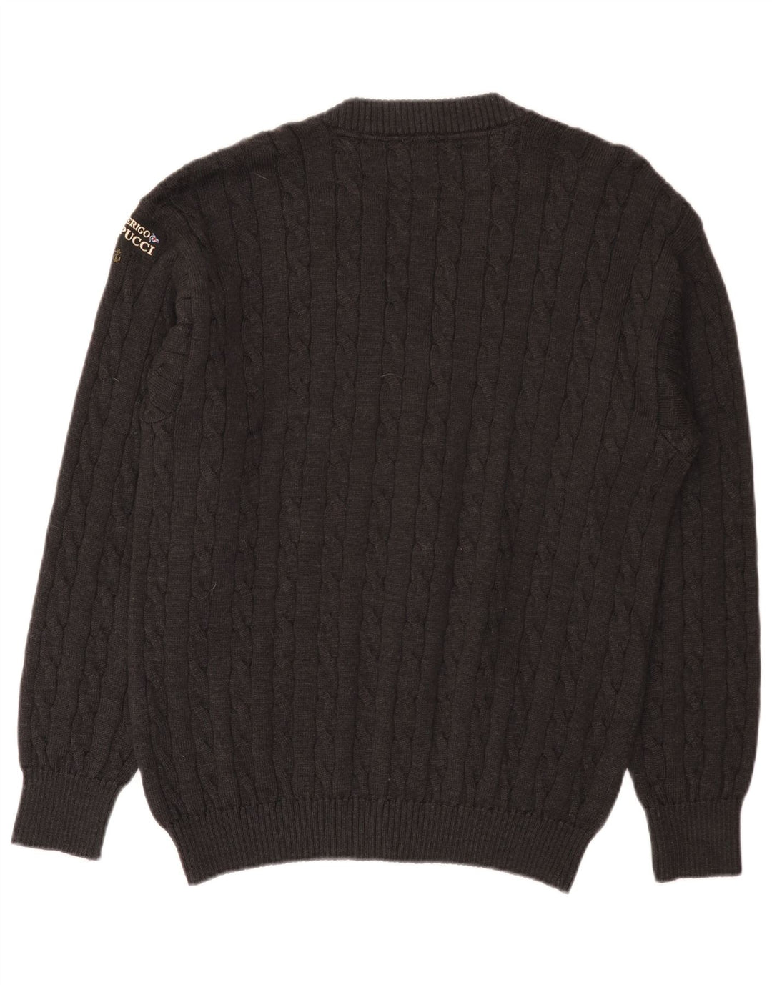 Maglione cardigan da uomo Amerigo Vespucci XL grigio lana vergine