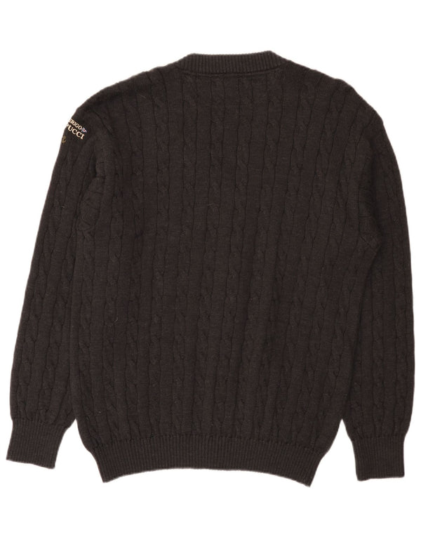 Maglione cardigan da uomo Amerigo Vespucci XL grigio lana vergine