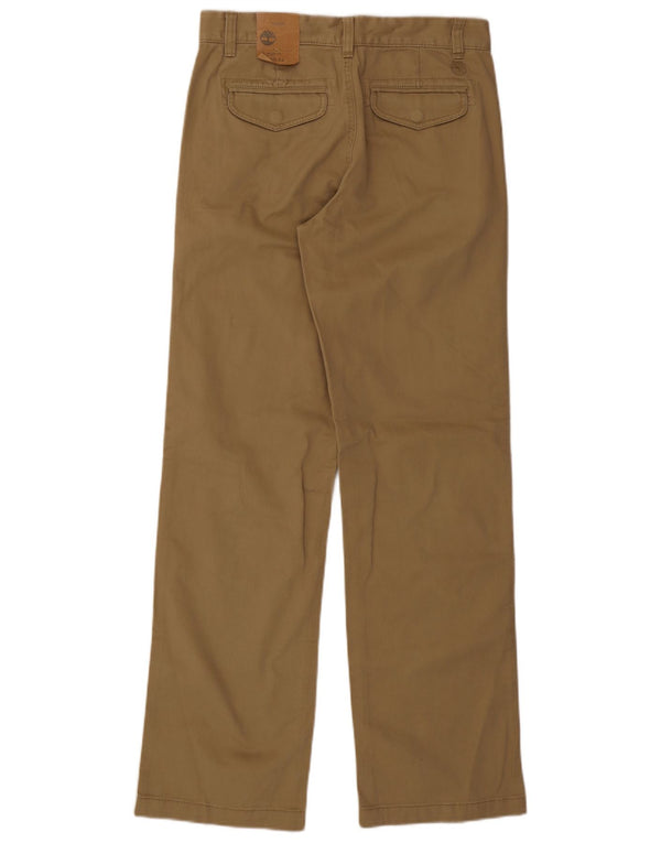 Pantaloni chino vestibilità regolare da uomo Timberland W30 L34 cotone beige