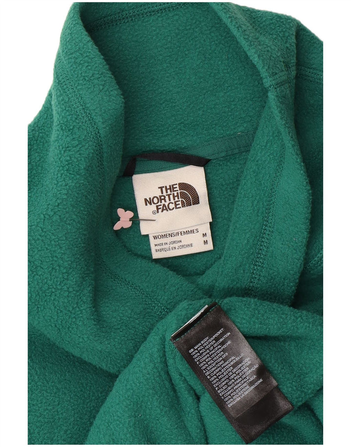 THE NORTH FACE Maglione in pile da donna UK 14 Poliestere verde medio