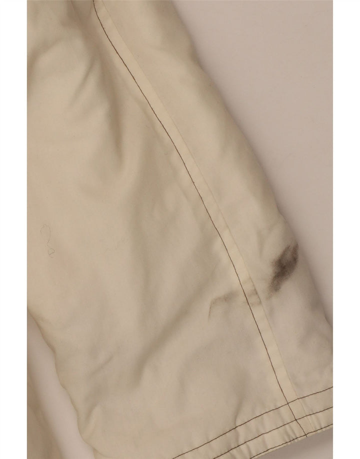 Montgomery con cappuccio da donna MAJESTIC UK 20 2XL bianco sporco floreale