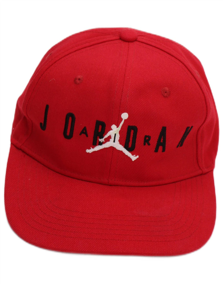 Cappellino Jordan con grafica da ragazzo, taglia unica, in poliestere rosso