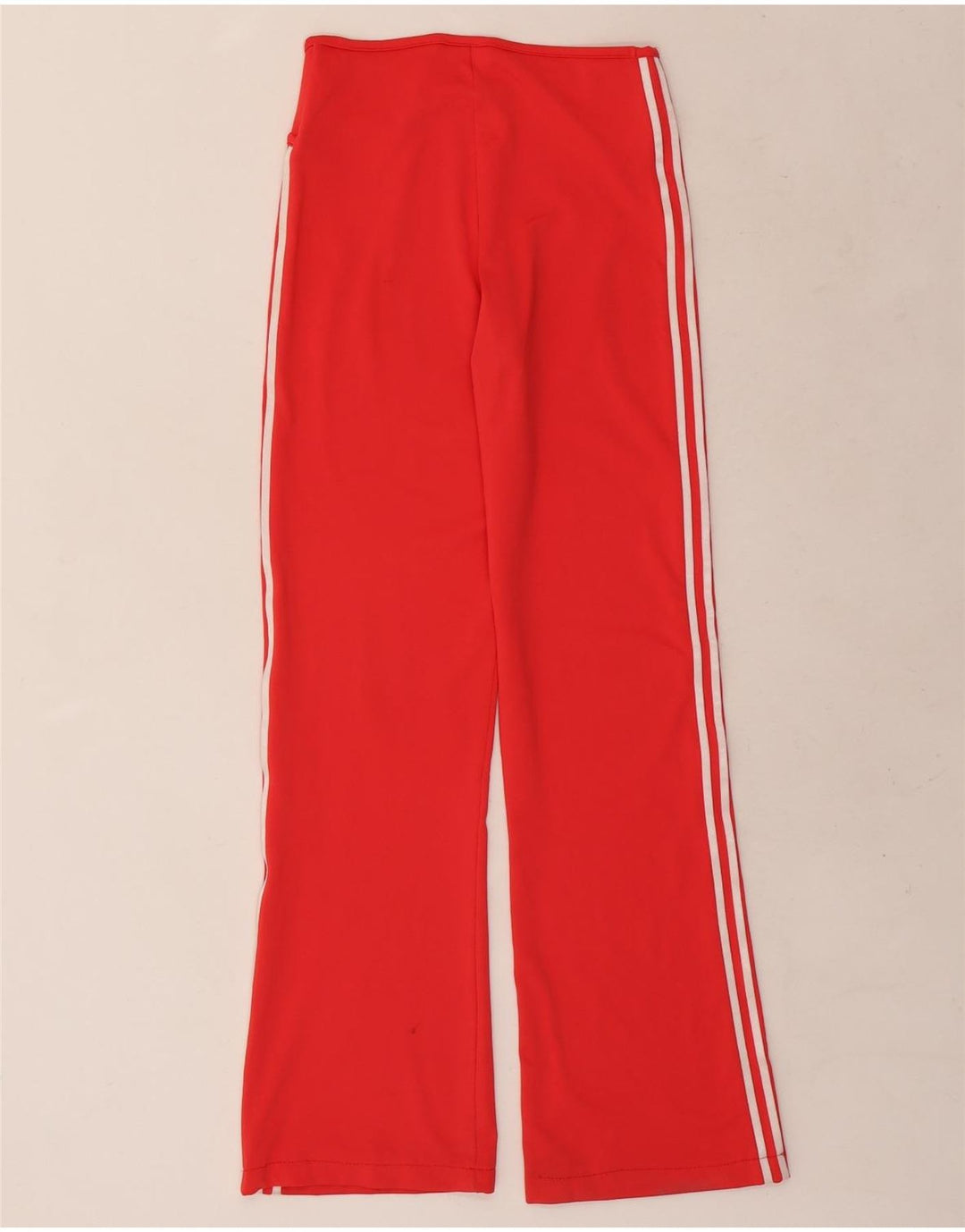 Pantaloni da tuta Adidas da donna Flare UK 8 piccoli rossi