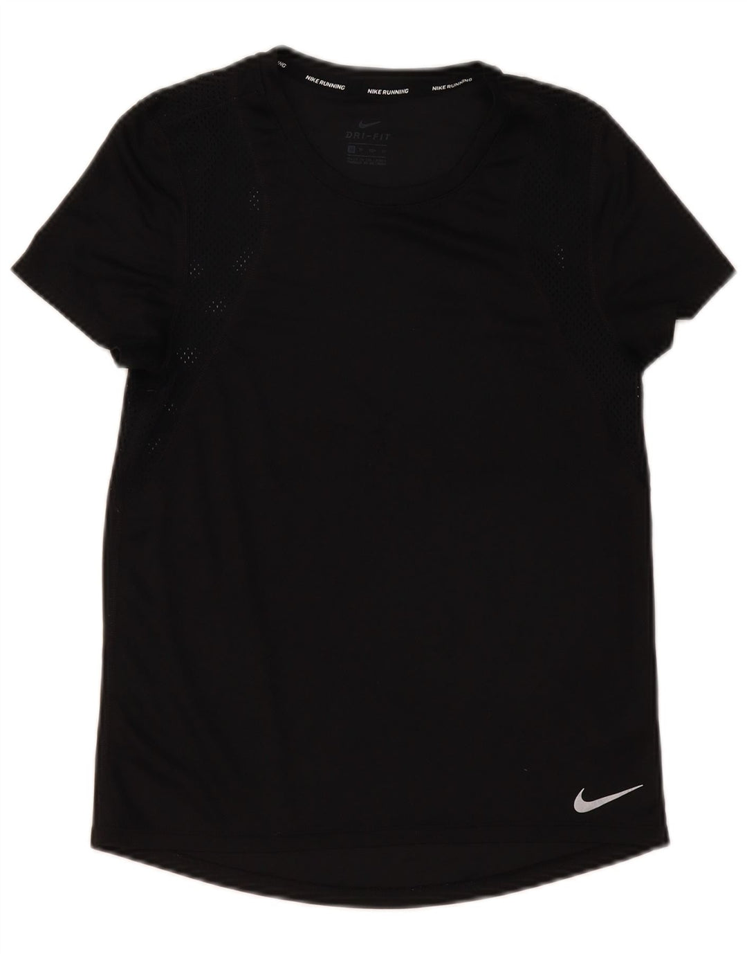 T-shirt Nike Dri Fit da uomo XS nera in poliestere