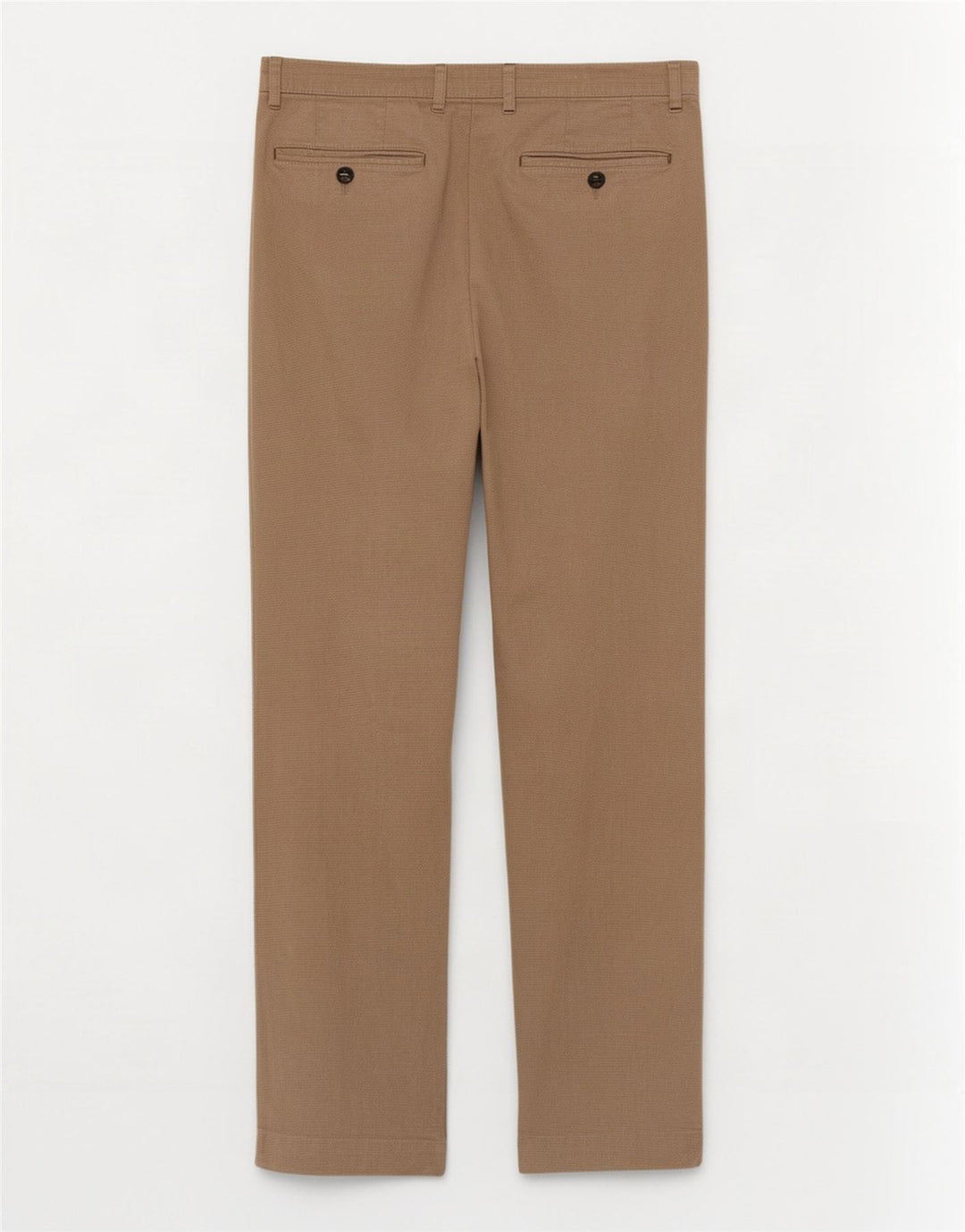 Pantaloni da abito dritti da uomo Ted Baker W34 L32 in cotone beige