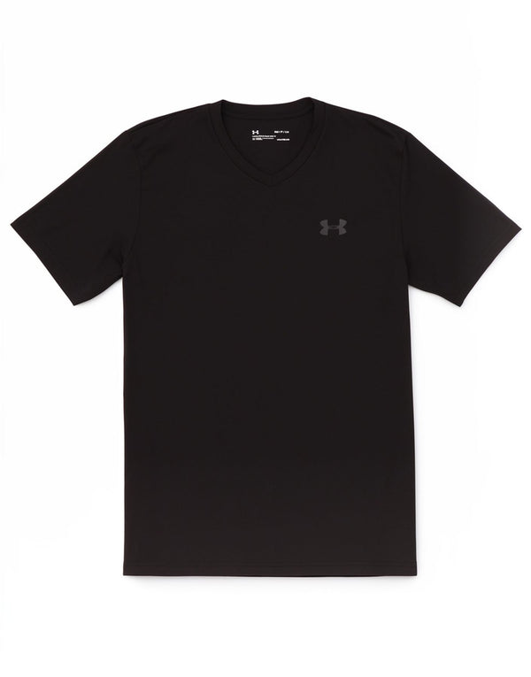 Maglietta da uomo Under Armour Top Small nera sportiva