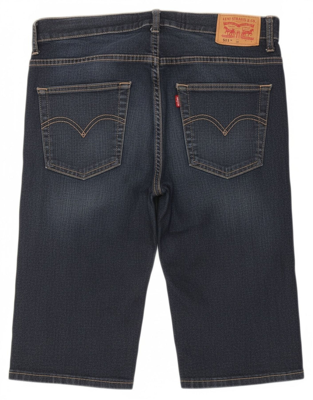 Levi's Ragazzi 511 Pantaloncini di jeans slim 15-16 anni W30 Cotone blu