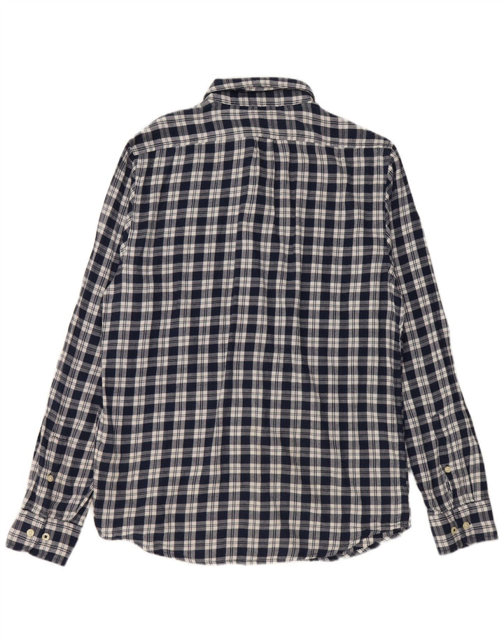 Camicia Lee da uomo in flanella dalla vestibilità regolare, cotone a quadri blu navy medio