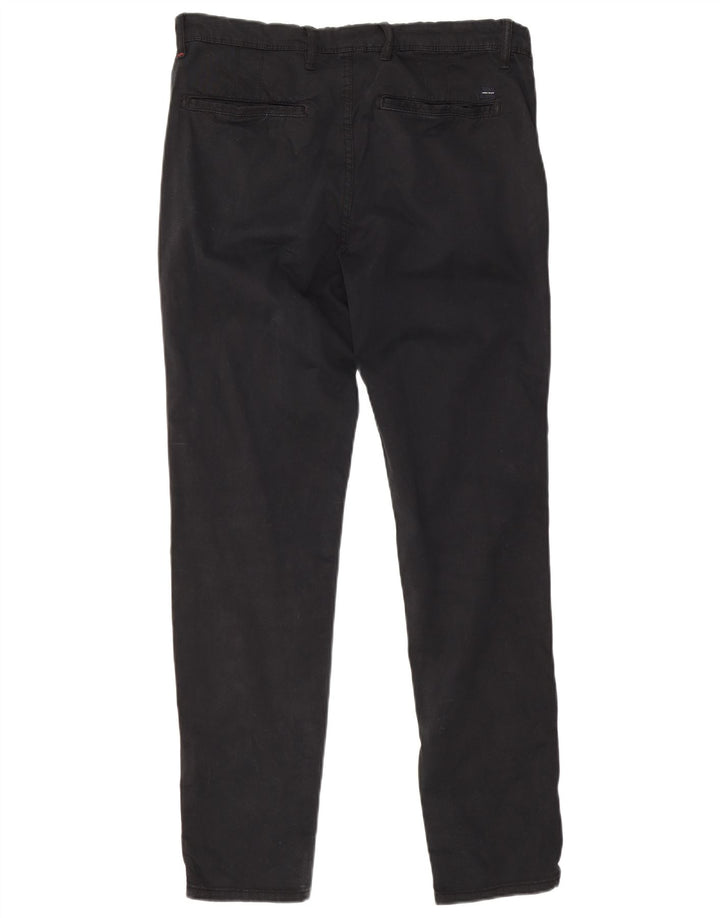 Pantaloni chino slim da uomo Zara EU 40 medi W31 L30 neri