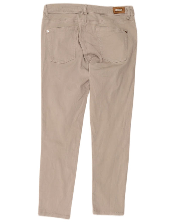 Pantaloni corti slim da donna Zara EU 44 XL W34 L26 Beige